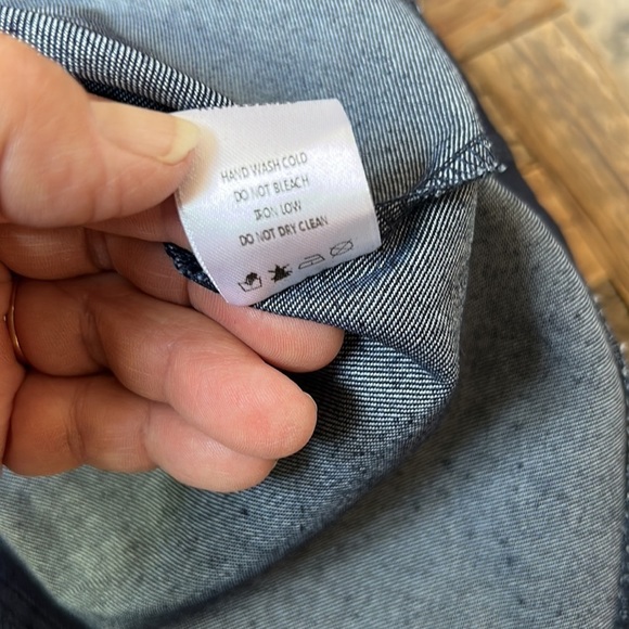 By The Way Dark Denim Strapless Mini Dress Revolve Large - Picture 9 of 13